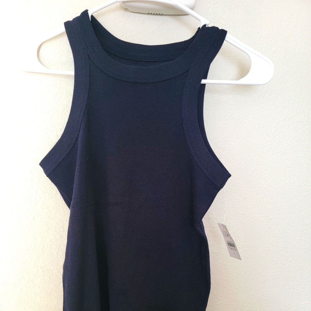 Ann Loft Ribbed Tank Top - Small